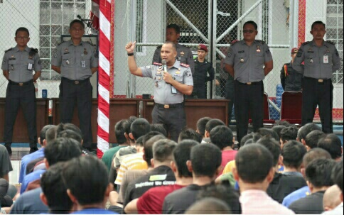 Perdana Menyapa : Karutan berikan Arahan kepada seluruh Warga Binaan