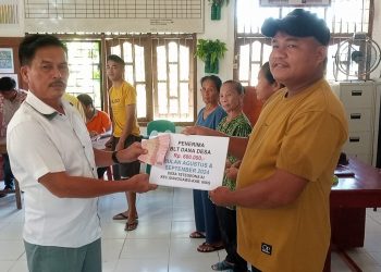 Pemdes Tetegeonaai Salurkan BLT DD Bulan Agustus – September Tahun 2024