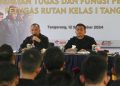 Tingkatkan Profesionalisme : Rutan Tangerang gelar Penguatan Tugas dan Fungsi Pengamanan
