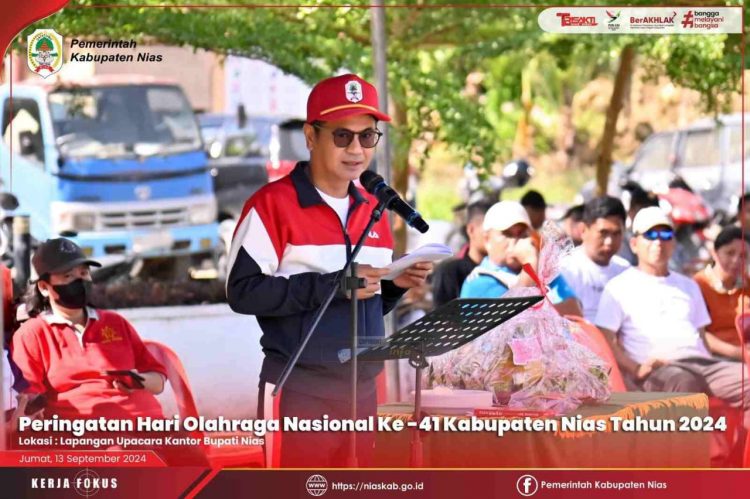 PERINGATAN HARI OLAHRAGA NASIONAL (HAORNAS) KE-41 DI KABUPATEN NIAS TAHUN 2024