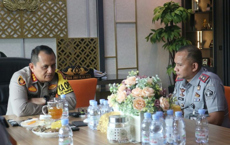 Perkuat Sinergitas : Rutan Tangerang Jalin Silaturahmi dengan Polres Kota Tangerang