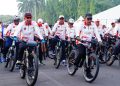 Panglima TNI dan Kapolri : Ikuti Fun Bike dalam Rangkaian Peringatan HUT Ke-79 TNI