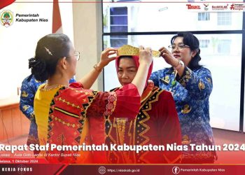 Pemkab Nias Sambut Pjs. Bupati Nias