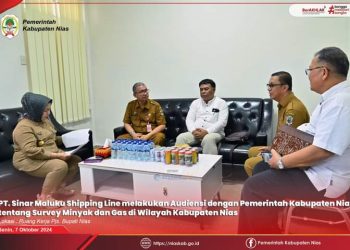 PT. Sinar Maluku Shipping Line Audensi Dengan Pemkab Nias
