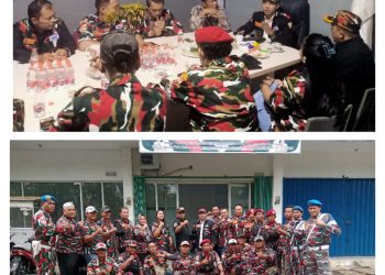 Marcab Kabupaten Tangerang Terima Kunjungan Kamada Banten Terkait Persiapan HUT Laskar Merah Putih ke-24