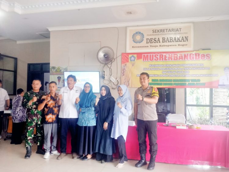 Desa Babakan Kecamatan Tenjo Gelar Acara Musrenbangdes: Prioritaskan Pembangunan Infrastruktur dan Penanganan Stunting