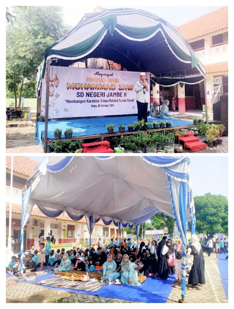 SDN Jambe 2 Peringati Maulid Nabi Muhammad SAW dengan Tema “Membangun Karakter Siswa Melalui Sunah Rasul”