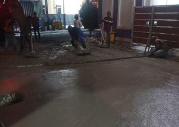 Tak Pasang Papan Proyek, Betonisasi Jalan di Perum Graha Raflesia Diduga Menyimpang dari RAB