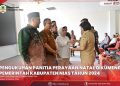 Pengukuhan Panitia Perayaan Natal Oikumene Pemkab Nias