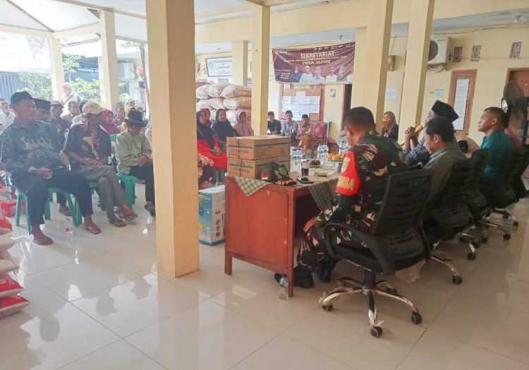 Pemdes Jambe Salurkan Bantuan Bibit, Pupuk, dan Pestisida untuk Ketahanan Pangan