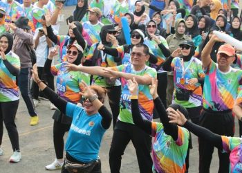 Fun Run HUT Korpri Lampung Utara ke-53 Sukses Digelar, Pj. Bupati, Mari Bersama Membangun Lampung Utara