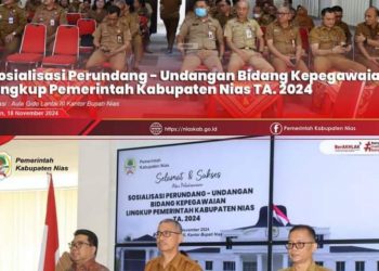 Pemkab Nias Lakukan Sosialisasi Peraturan Perundang-Undangan