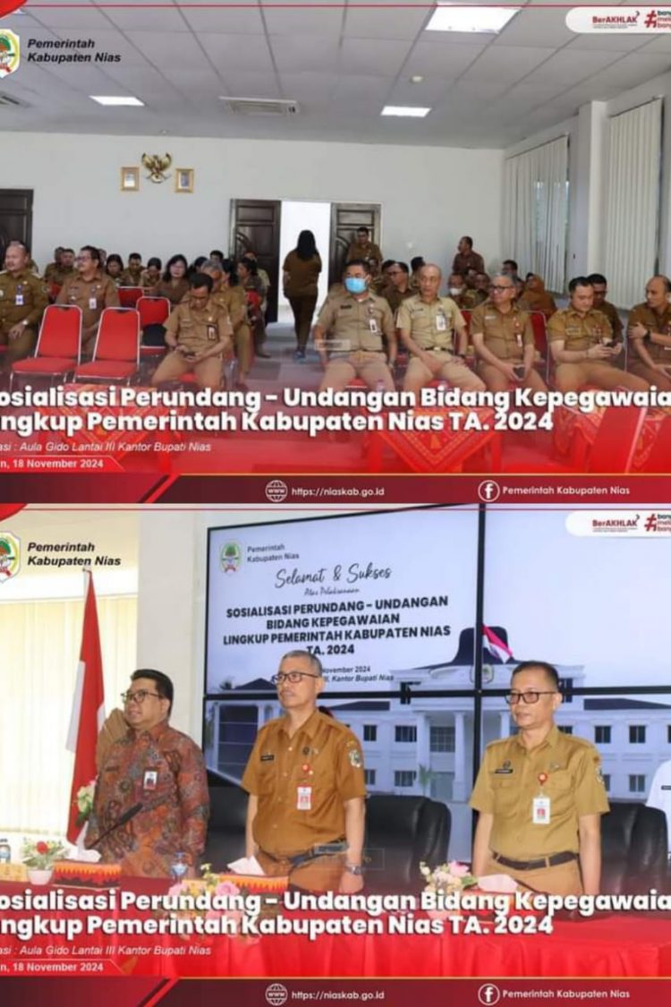 Pemkab Nias Lakukan Sosialisasi Peraturan Perundang-Undangan