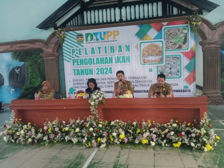 DKUPP Purwakarta Gelar Pelatihan Pengolahan Ikan di Kecamatan Jatiluhur