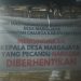 Hampir 15 kampung Memasang Spanduk Bertuliskan Berhentikan Kepala Desa maragajaya Diduga Pecandu Narkoba