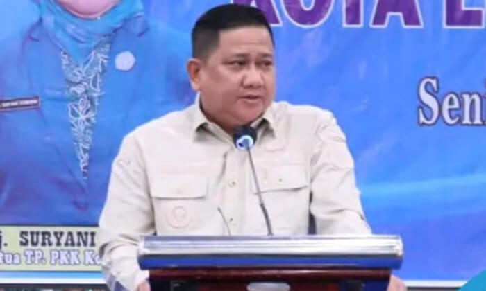 Pj Wako Hadiri Pertemuan Rutin TP PKK Tingkat Kota Lubuk Linggau