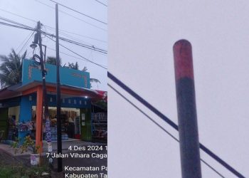 MyRepublic Tanam Tiang di Pekarangan Milik Warga, Warga : Saya Tidak Pernah Mengizinkan