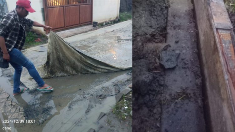 Terindikasi Lakukan Kecurangan, LSM JPK Akan Laporkan Proyek Betonisasi Milik Haji Budi ke Inspektorat