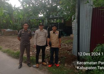 Kroscek Tiang FO Tak Berizin di Panongan, Satpol PP Kabupaten Tangerang Segera Panggil Permit Myrepublic