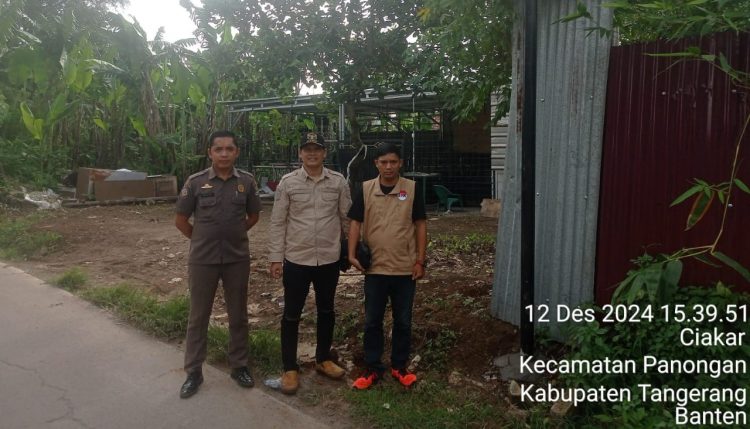 Kroscek Tiang FO Tak Berizin di Panongan, Satpol PP Kabupaten Tangerang Segera Panggil Permit Myrepublic