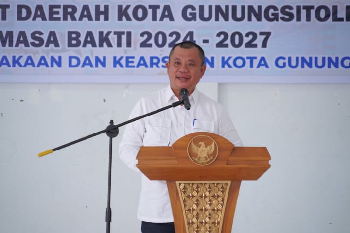 Pengukuhan Duta Baca Tingkat Daerah Kota Gunungsitoli Masa Bakti 2024-2027