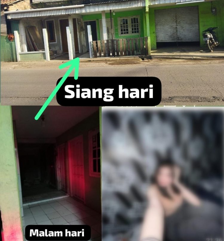 Rumah Hijau di Cirarab Legok, Diduga Jadi Sarang Prostitusi Melalui Aplikasi Chatting Dating