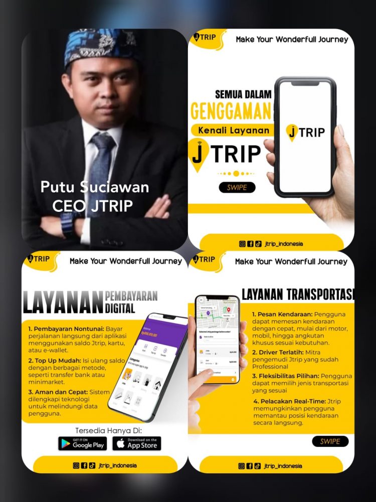 Inovasi JTrip: Platform Lengkap untuk Transportasi, Properti, dan Hiburan