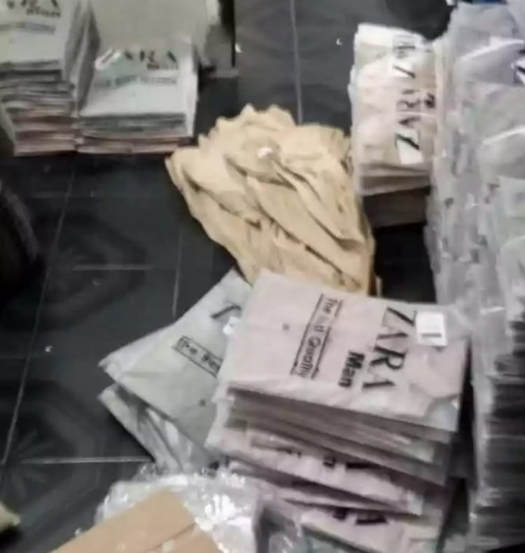 Konveksi di Ciledug Diduga Palsukan Merek dan Dibekingi Oknum Wartawan