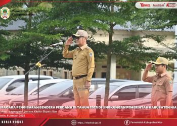 Bupati Nias Himbau ASN Tingkatkan Profesionalitas