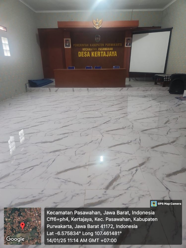 ANGGARAN DANA DESA 2024,RENOVASI KANTOR DESA KERTAJAYA