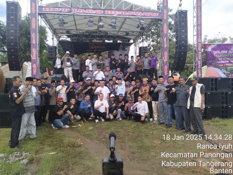 Jalin Sinergitas, HUT Perdana Jaro Bersatu Kabupaten Tangerang Dirayakan di Rancaiyuh – Panongan