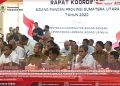 BUPATI NIAS HADIRI RAPAT KOORDINASI BIDANG PANGAN PROVINSI SUMATERA UTARA TAHUN 2025