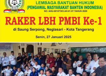 LBH PMBI Bakal Langsungkan Rapat Kerja Perdana