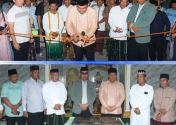 Pj. Bupati Lampung Utara Hadiri Peresmian dan Tasyakuran Masjid Nur Al-Fath