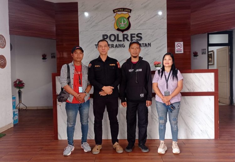 Wartawan Korban Kriminalisasi Minta Oknum Anggota Polsek Pagedangan Diberikan Sanksi Berat