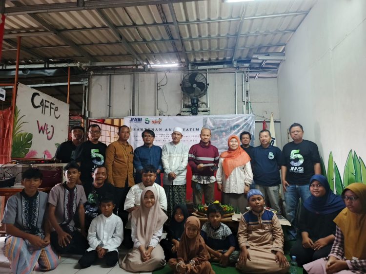 JMSI Kota Tangerang Berbagi di HUT ke-5 dan HPN ke-79