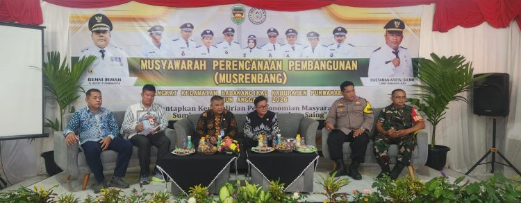 Lalan Suherlan, Sekdis DPUTR, Hadiri Musrenbang di Desa Maracang Infrastruktur Kunci Pemberdayaan Masyarakat