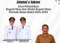 Pemerintah Desa Lauri Mengucapkan Selamat Atas Pelantikan Bapak Yaatulo Gulo, S.E., S.H., M.Si dan Bapak Arota Lase Menjadi Bupati dan Wakil Bupati Nias