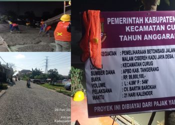 Pakai Bekisting Bekas, Lagi-lagi Diduga CV Bartin Barokah Kerjakan Proyek Tak Sesuai dengan RAB