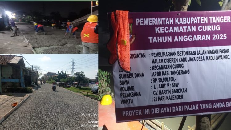 Pakai Bekisting Bekas, Lagi-lagi Diduga CV Bartin Barokah Kerjakan Proyek Tak Sesuai dengan RAB