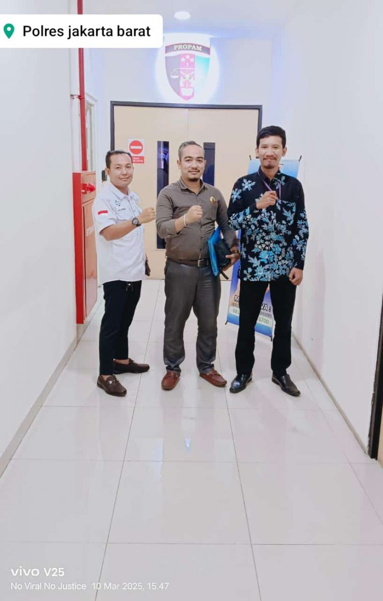 POLRES JAKARTA BARAT MELALUI PROPAM MEMANGGIL PELAPOR YANG MELAPORKAN DUGAAN PENYALAHGUNAAN WEWENANG POLSEK TAMAN SARI