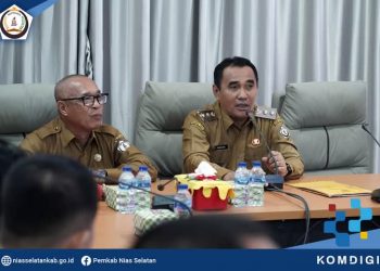 WABUP PIMPIN RAKOR DENGAN KEPALA OPD KAB. NIAS SELATAN