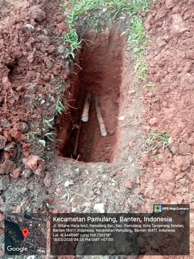 Proyek Pengambilan Kabel Tembaga Tanam Aset PT Telkom Diduga Melangar Aturan