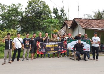 Dalam Rangka Aniversari Ke 23 GMBI Ksm Sukatani Distrik Kab Purwakarta Adakan Kegitan Bagi Takjil Dan Do,a Bersama