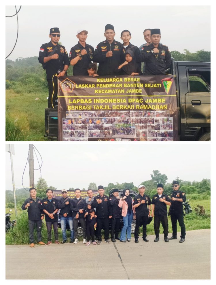 LAPBAS INDONESIA DPAC Kecamatan Jambe Gelar Aksi Sosial: 500 Box Takjil Dibagikan kepada Warga