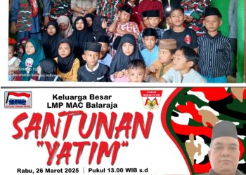 Laskar Merah Putih MAC Balaraja Gelar Santunan Yatim, Wujud Kepedulian Sosial