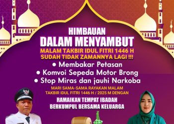 Kades Jambe H. Didi Rudi Himbau Warga Rayakan Malam Takbir dengan Aman dan Penuh Makna
