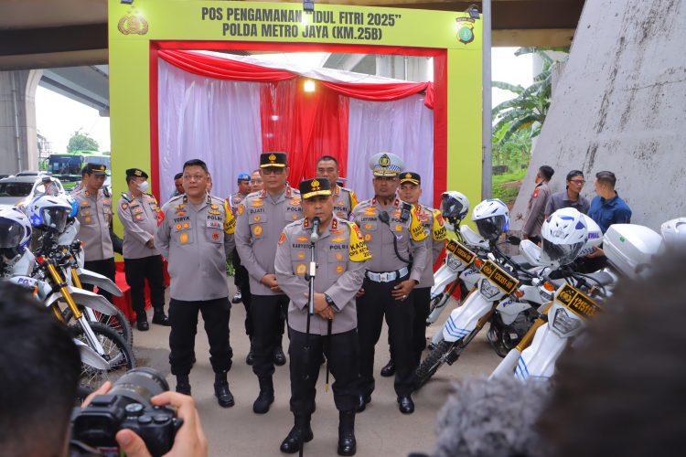 Kapolda Metro Cek Tol Japek, Perintahkan Lalin Prioritas untuk Arus Balik