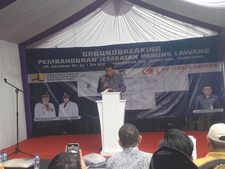 Pemkab Tangerang Mulai Pembangunan Jembatan Parung Lawang, Akhiri Penantian 30 Tahun Warga