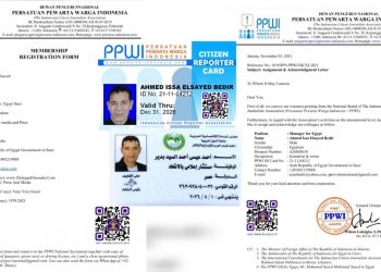 Kepala Perwakilan PPWI Mesir Ditunjuk sebagai Penasehat Dewan Persatuan Ekonomi Arab: Prestasi Membanggakan dari Dunia Pewarta Warga